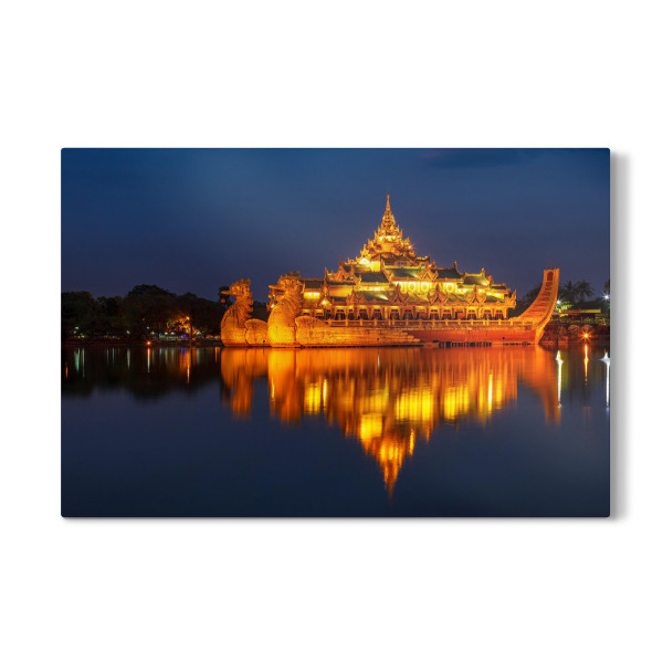 Galerie-Print "Die königliche Barke in Yangon" 30x20 cm artboxONE