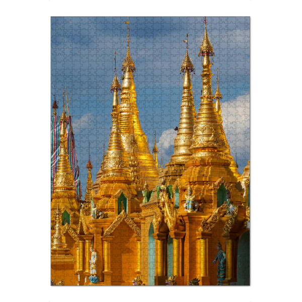 Puzzle Ravensburger "Shwedagon" artboxONE - Architektur