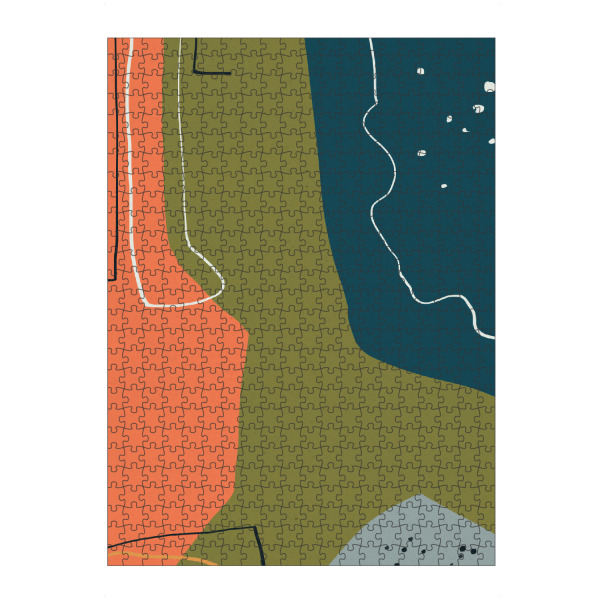 Puzzle Ravensburger "Der abstrakte Denker" artboxONE - Abstrakt,Geometrie