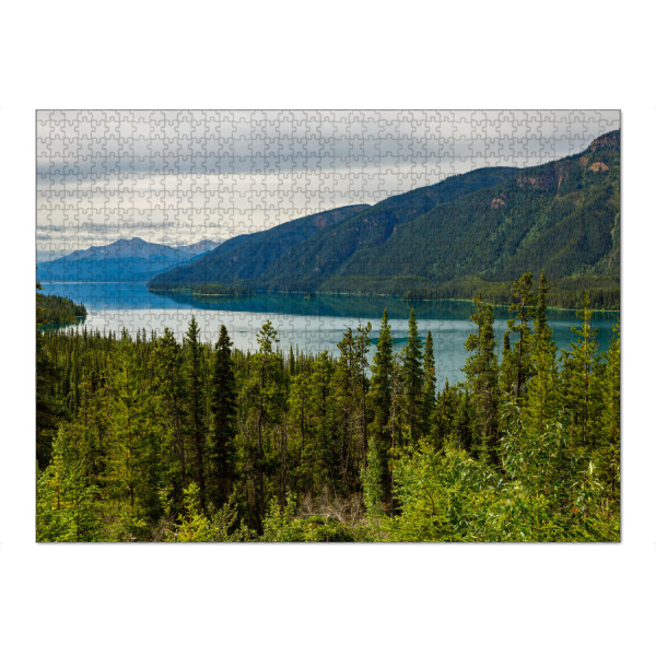Puzzle Ravensburger "Lake Muncho in Kanada" artboxONE - Natur,Reise