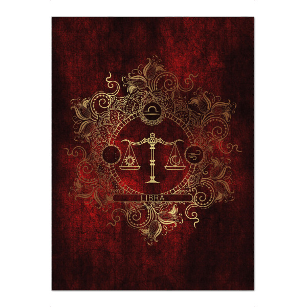 Puzzle Ravensburger "Tierkreis - Feuer - Waage" artboxONE - Natur,Floral,Abstrakt