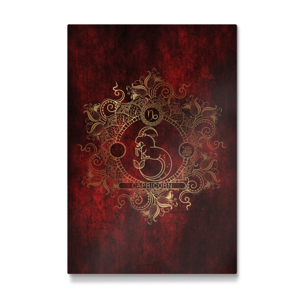 Galerie-Print "Tierkreis - Feuer - Steinbock" 30x20 cm artboxONE
