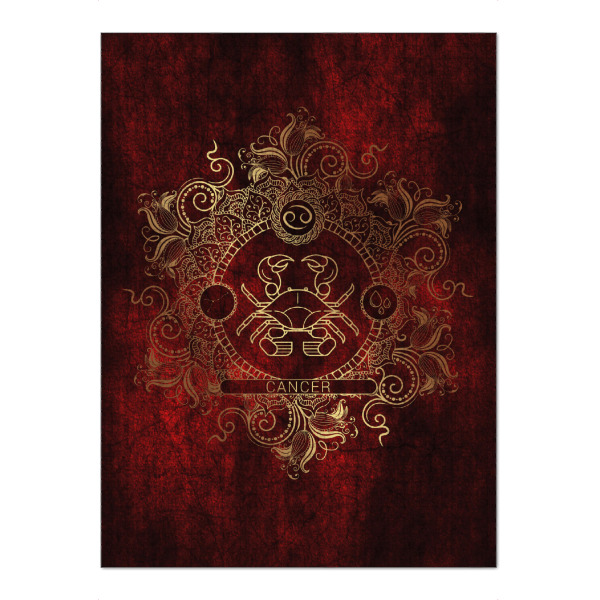 Puzzle Ravensburger "Tierkreis - Feuer - Krebs" artboxONE - Natur,Floral,Abstrakt