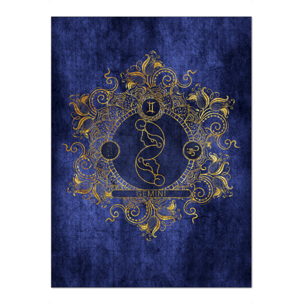 Puzzle Ravensburger "Tierkreis - Ozean - Zwillinge" artboxONE - Natur,Floral,Abstrakt