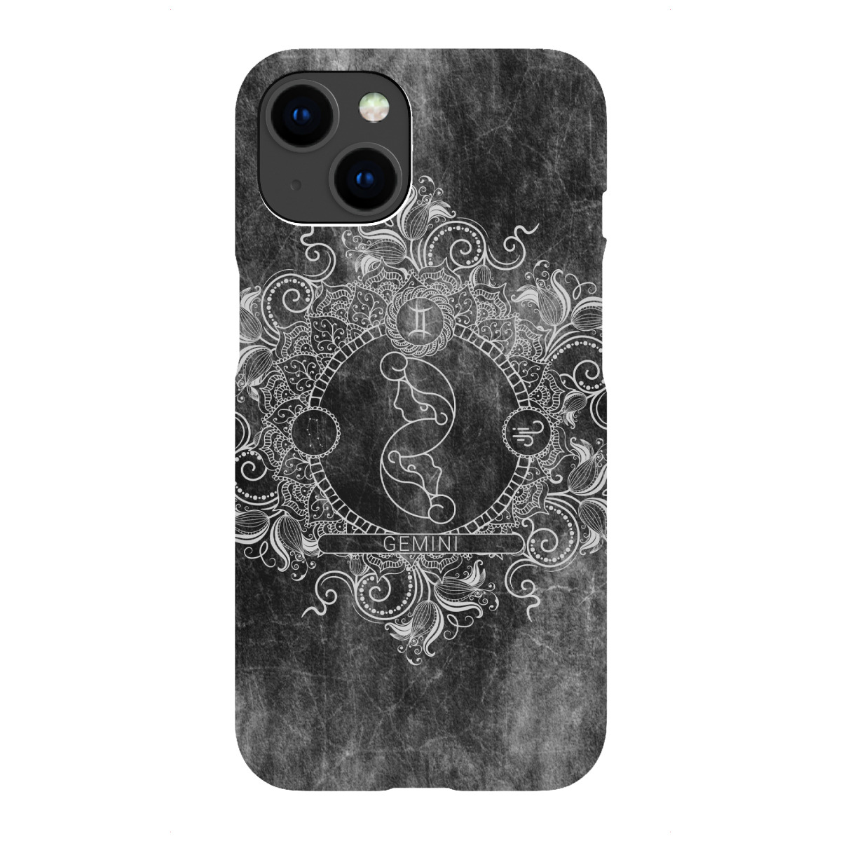 "Sternzeichen - Kohle - Zwillinge"für iPhone - Premium-Case Handyhülle artboxONE