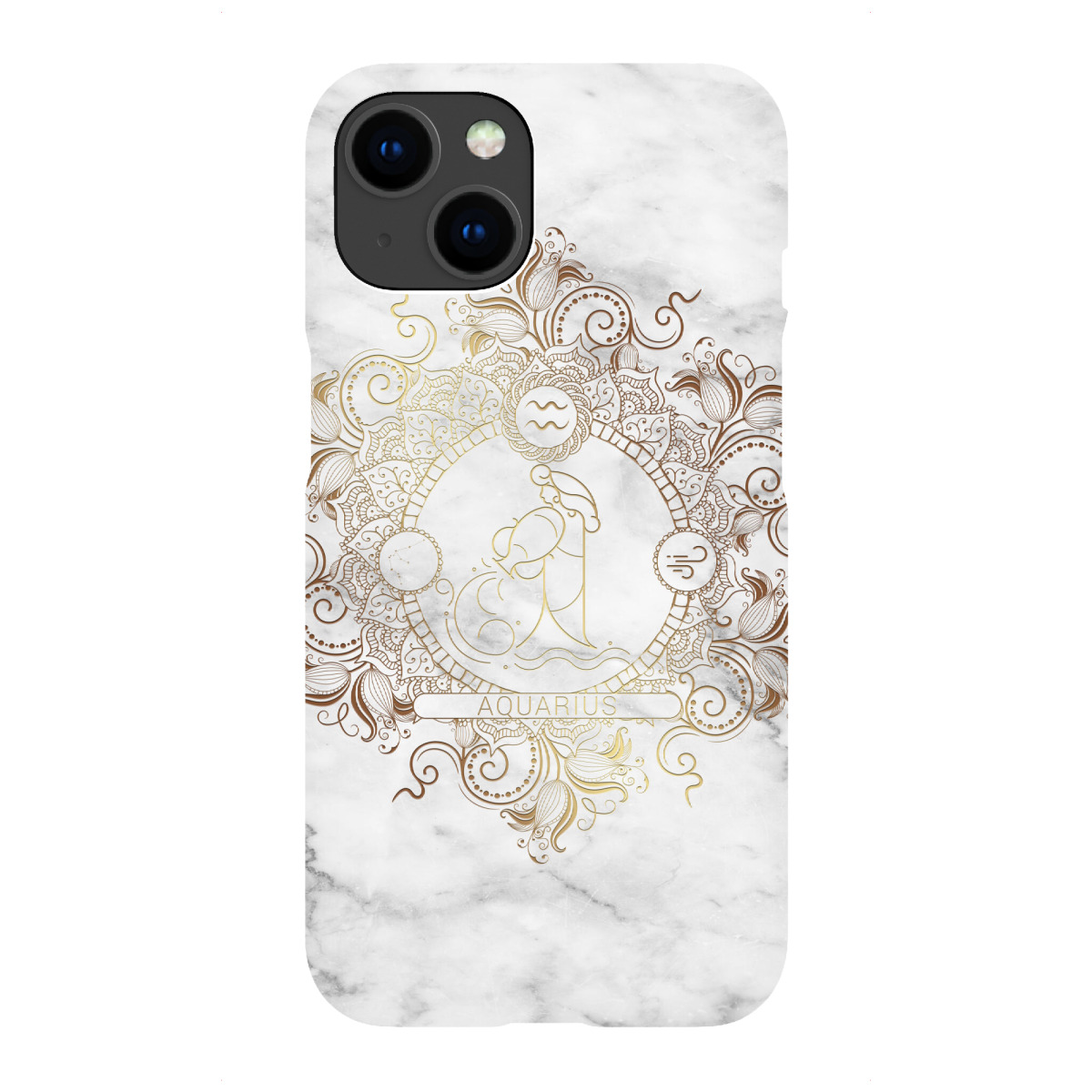 iPhone "Tierkreis - Marmor - Wassermann" Premium-Case Handyhülle artboxONE