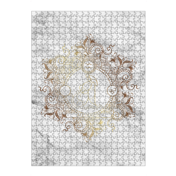 Puzzle Ravensburger "Tierkreis - Marmor - Wassermann" artboxONE - Natur,Floral,Abstrakt