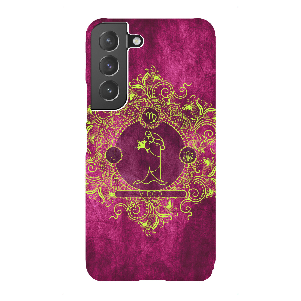 "Sternzeichen - Zitrone - Jungfrau"für Samsung Galaxy - Premium-Case Handyhülle artboxONE