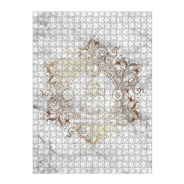 artboxONE Puzzle "Sternzeichen - Marmor - Löwe" artboxONE - Natur,Floral,Abstrakt,Marmor