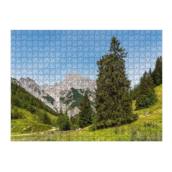 artboxONE Puzzle "Wald, Wiese, Berge" artboxONE - Natur,Reise