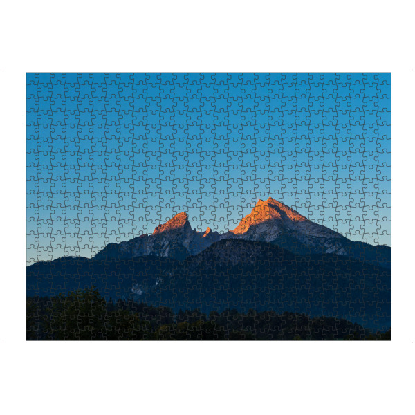 artboxONE Puzzle "Watzmann mit Alpenglühen" artboxONE - Natur,Reise