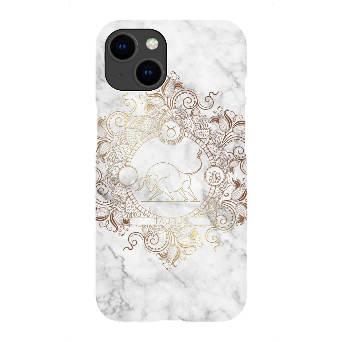 iPhone "Tierkreis - Marmor - Stier" Premium-Case Handyhülle artboxONE