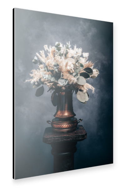 Alu-Dibond "Trockenblumen Euka Love" 30x20 cm artboxONE