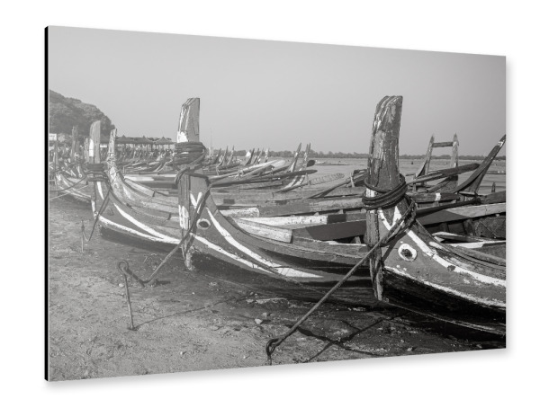 Alu-Dibond "Traditionelle Fischerboote" 30x20 cm artboxONE