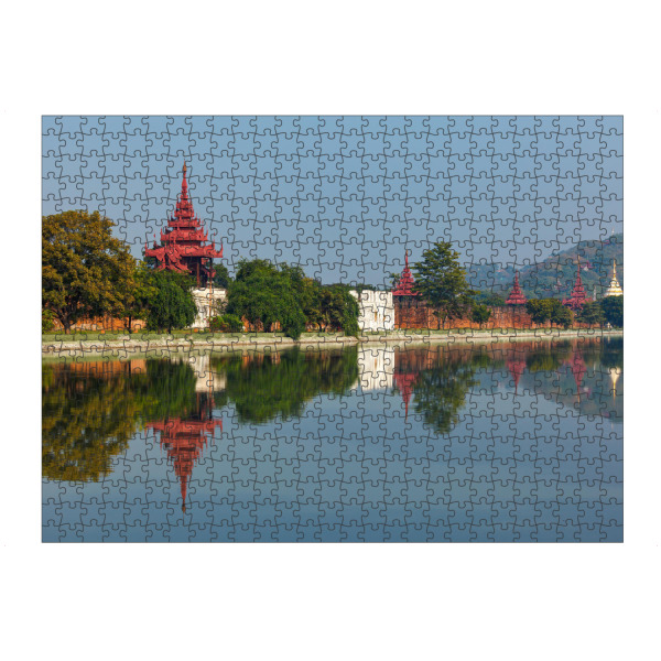 Puzzle Ravensburger "Königliche Palast" artboxONE - Architektur