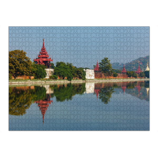 Puzzle Ravensburger "Königliche Palast" artboxONE - Architektur