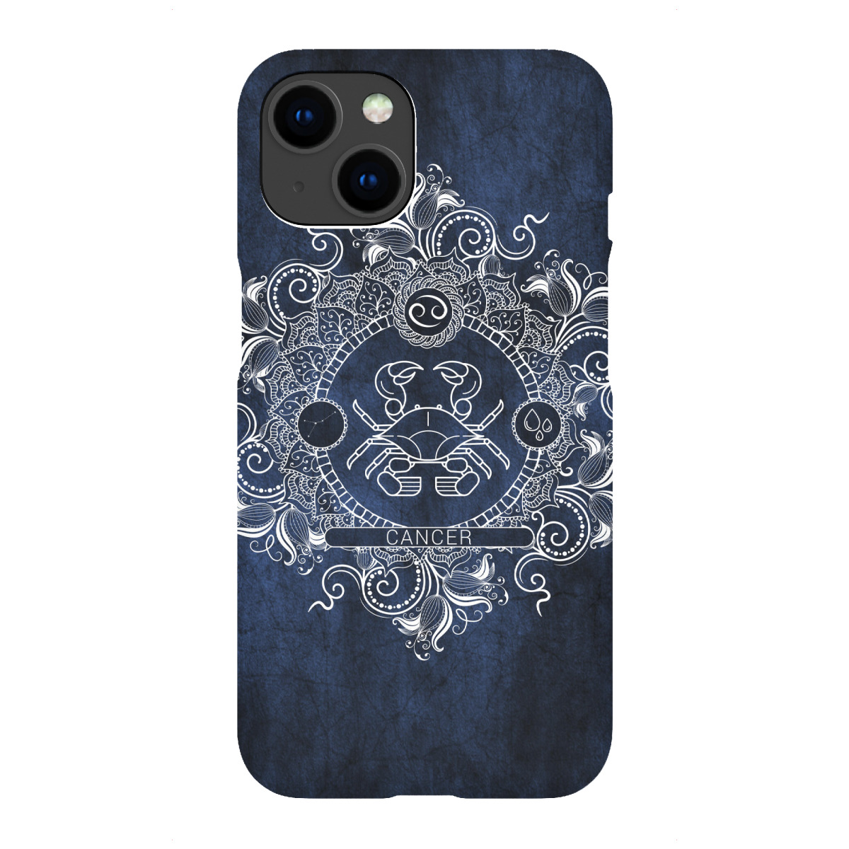 iPhone "Sternzeichen - Eis - Krebs" Premium-Case Handyhülle artboxONE