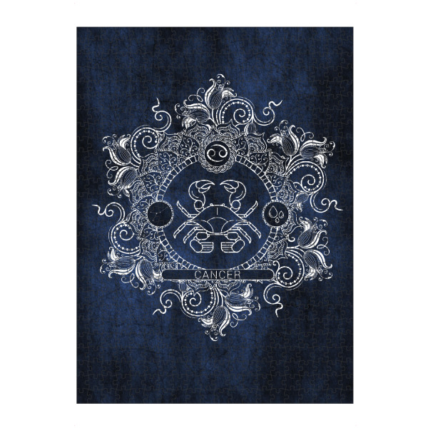 Puzzle Ravensburger "Sternzeichen - Eis - Krebs" artboxONE - Natur,Floral,Abstrakt