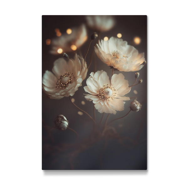 Galerie-Print "Creme Beige Flowers" 30x20 cm artboxONE