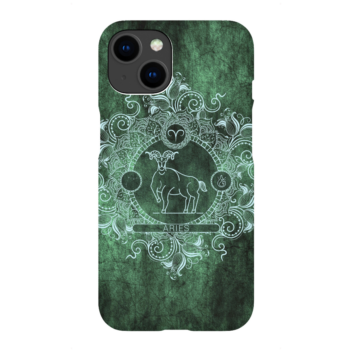 "Sternzeichen - Minze - Widder"für iPhone - Premium-Case Handyhülle artboxONE