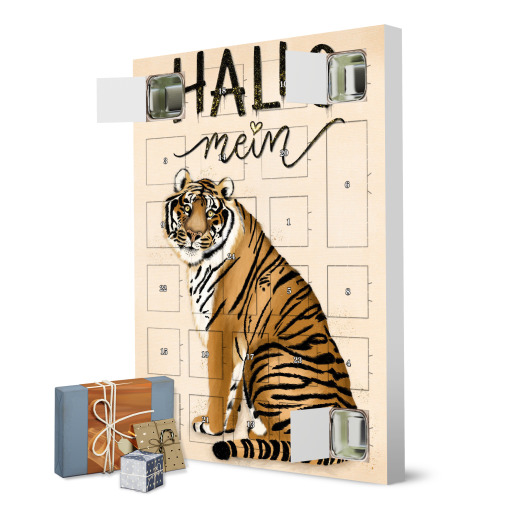 Hallo, mein Tiger