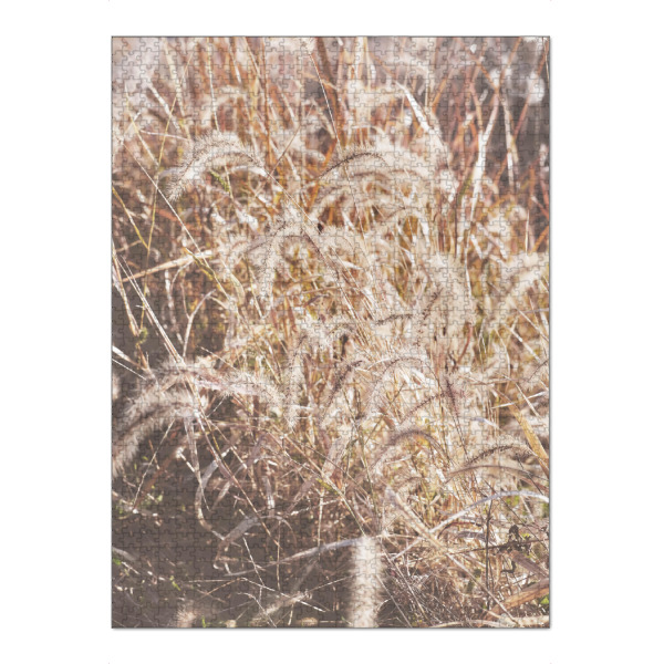 Puzzle Ravensburger "Sonnenuntergang Pflanzenfeld" artboxONE - Natur,Floral,Liebe