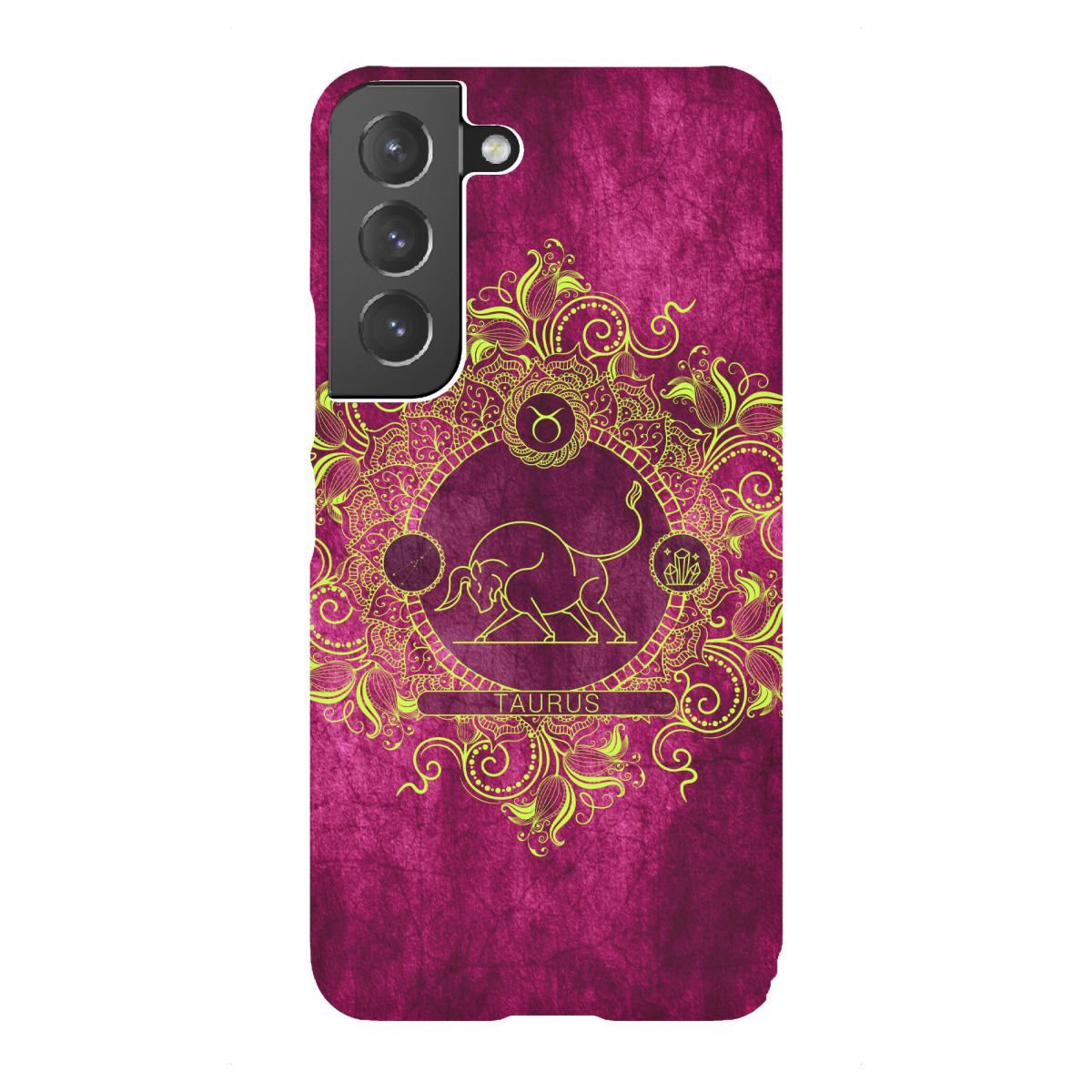 "Tierkreis - Zitrone - Stier"für Samsung Galaxy - Premium-Case Handyhülle artboxONE