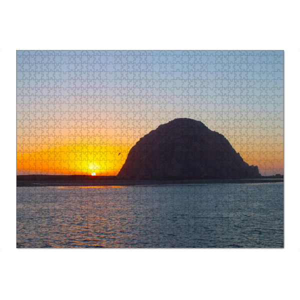 Puzzle Ravensburger "Morro Rock @ Morro Bay" artboxONE - Reise,Reise / Strand und Meer,Reise / Länder
