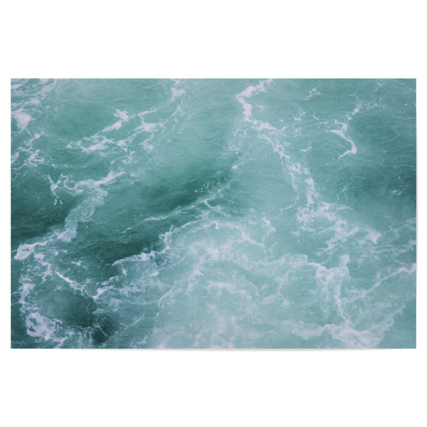 Poster 30x20 cm "Wellen an der Nordsee" artboxONE - Natur,Unterwasser