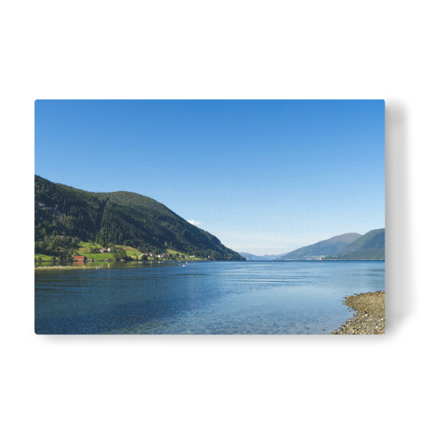 Leinwandbild "Eidsfjord bei Nordfjordeid" artboxONE - Natur,Reise,Reise / Strand und Meer,Reise / Länder