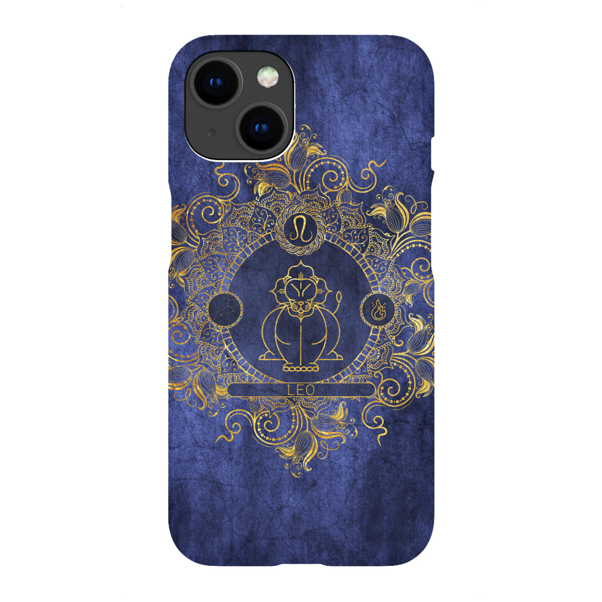 "Tierkreis - Ozean - Löwe"für iPhone - Premium-Case Handyhülle artboxONE