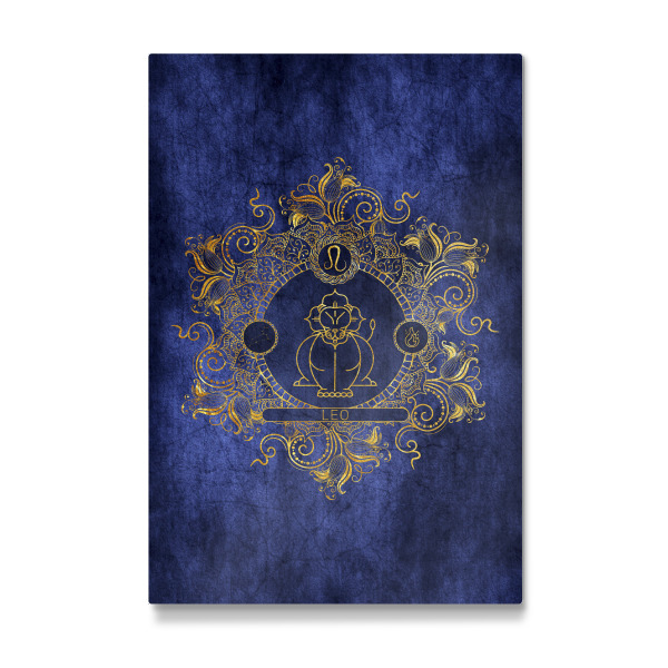 Galerie-Print "Tierkreis - Ozean - Löwe" 30x20 cm artboxONE