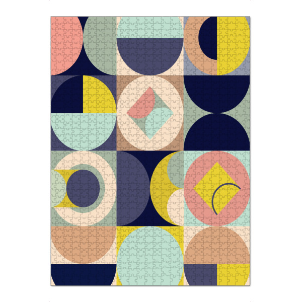 Puzzle Ravensburger "Mescolanza A" artboxONE - Für Kinder,Geometrie