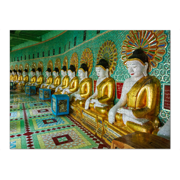Puzzle Ravensburger "Umin Thonze Pagode" artboxONE - Architektur
