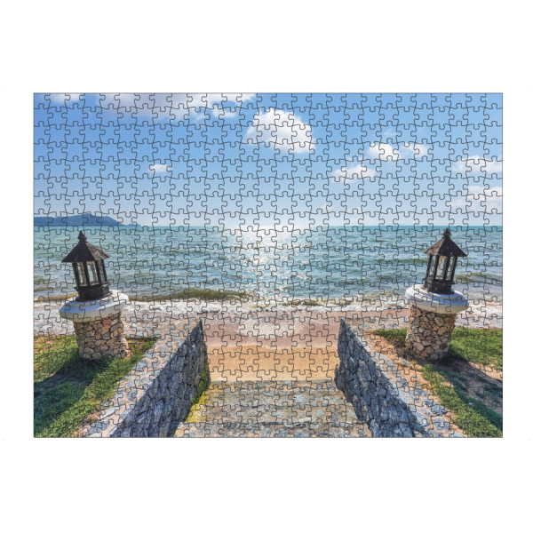 artboxONE Puzzle "Direkt zum Strand" artboxONE - Reise,Reise / Strand und Meer,Reise / Asien,Reise / Länder