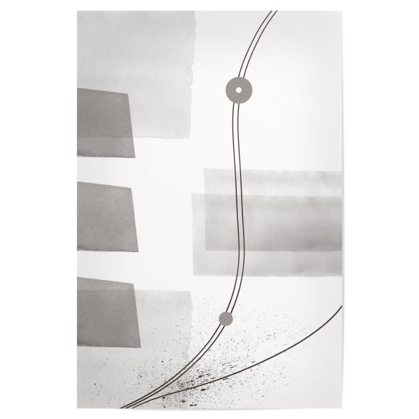 Poster 30x20 cm "Abstraktes Mid Century Design" artboxONE - Abstrakt,Geometrie