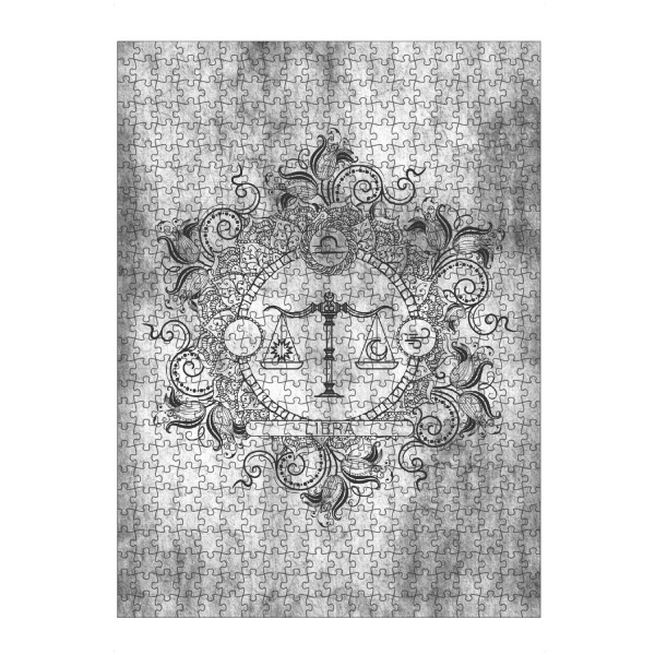 Puzzle Ravensburger "Tierkreis - Asche - Waage" artboxONE - Natur,Floral,Abstrakt