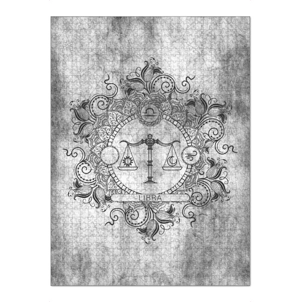 Puzzle Ravensburger "Tierkreis - Asche - Waage" artboxONE - Natur,Floral,Abstrakt