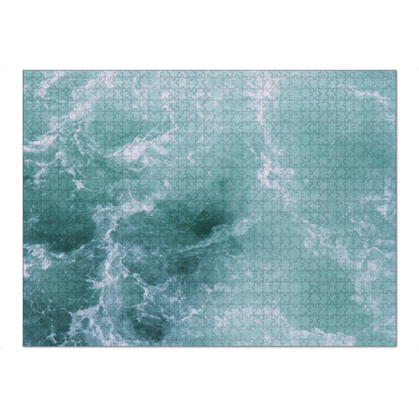 Puzzle Ravensburger "Nordseewellenlandschaft" artboxONE - Natur,Abstrakt,Unterwasser,Buchstaben / N,Buchstaben / W