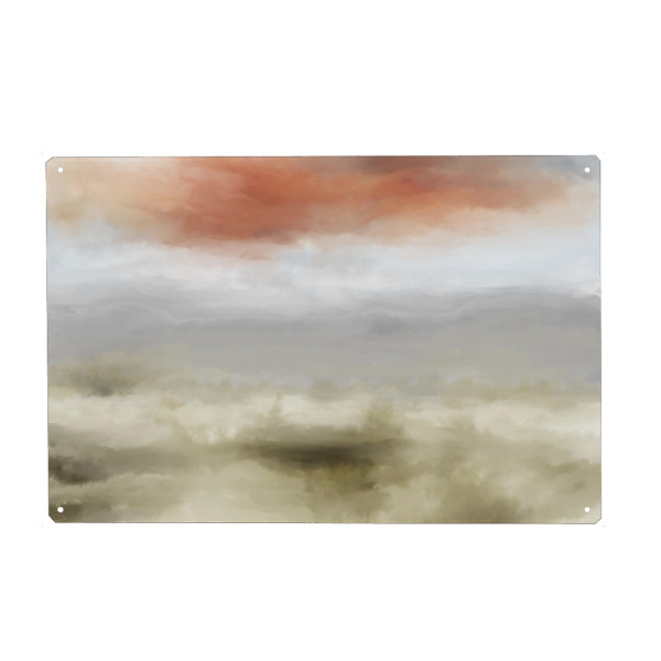 Holzbild "Sonnenuntergang in der Wüste" artboxONE - Abstrakt - Abstrakt,Textur,Kunstwerk,Innenarchitektur,Wanddekoration,Wohnkultur,Dekor,Malerei