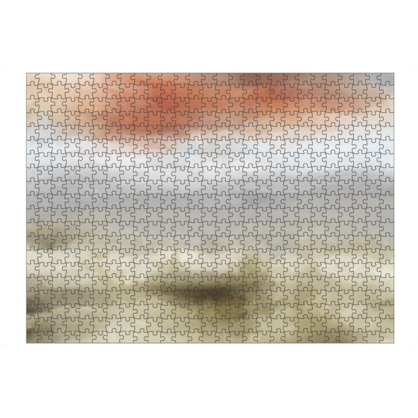 artboxONE Puzzle "Sonnenuntergang in der Wüste" artboxONE - Abstrakt