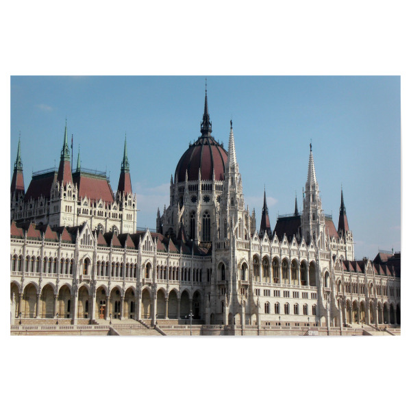 Poster 30x20 cm "Ungarisches Parlament @ Budapest" artboxONE - Reise,Architektur,Reise / Länder,Städte / Budapest