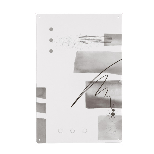 Holzbild "Abstract - Mid Century Design" artboxONE - Abstrakt,Geometrie