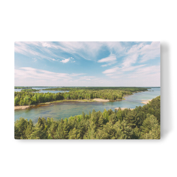 Leinwandbild "Weitblick am Senftenberger See" artboxONE - Natur,Reise