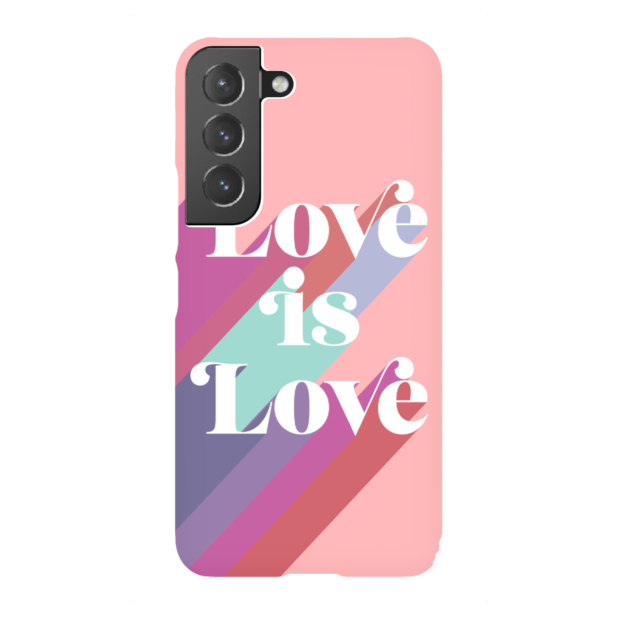 Samsung Galaxy "Liebe ist Liebesregenbogen" Premium-Case Handyhülle artboxONE