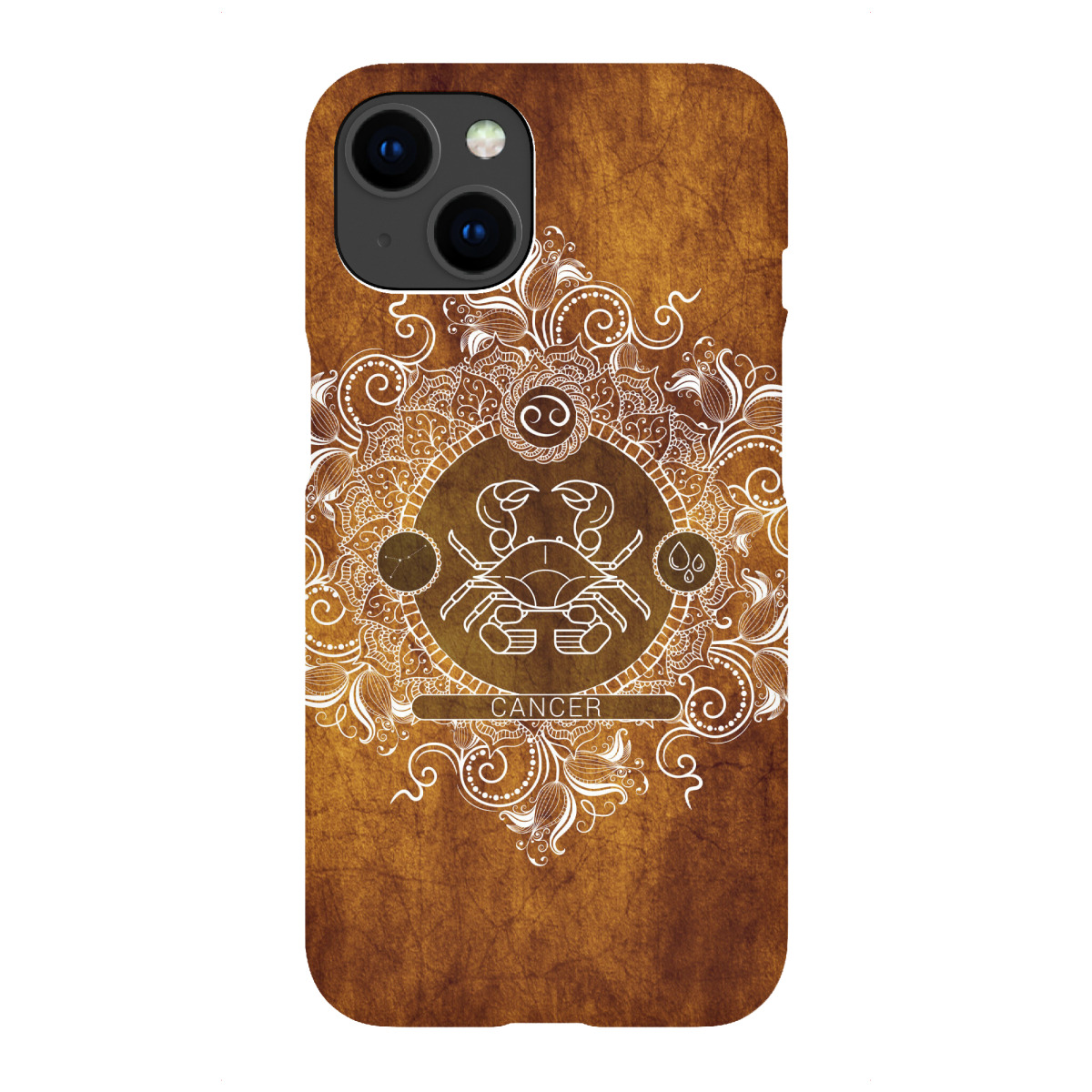 "Tierkreis - Mandarine - Krebs"für iPhone - Premium-Case Handyhülle artboxONE