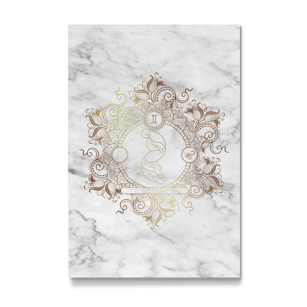 Galerie-Print "Sternzeichen - Marmor - Zwillinge" 30x20 cm artboxONE