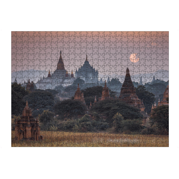 Puzzle Ravensburger "Tempel von Bagan" artboxONE - Natur,Reise,Architektur