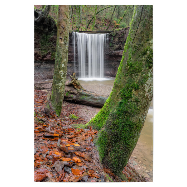 Poster "In der Hörschbachschlucht" artboxONE - Reise,Reise / Länder