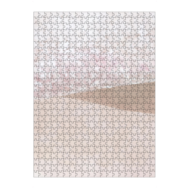 Puzzle Ravensburger "Hi Landschaft" artboxONE - Abstrakt - Abstrakt,Landschaft,Malerisch,Striche,Textur,Diagonal,Warm,Neutral - Bild abstrakt